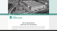 Desktop Screenshot of grafichemercurio.it